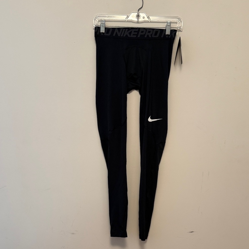 NWT Men’s Nike Pro DRI-FIT Compression Black Leggings